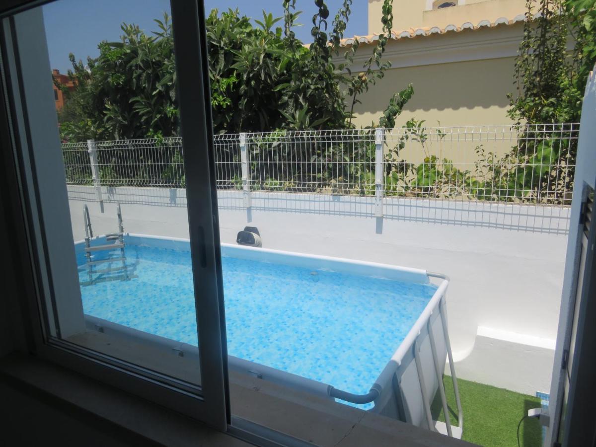 Villa Moradia Geminada V2- Piscina Privada Quarteira Esterno foto