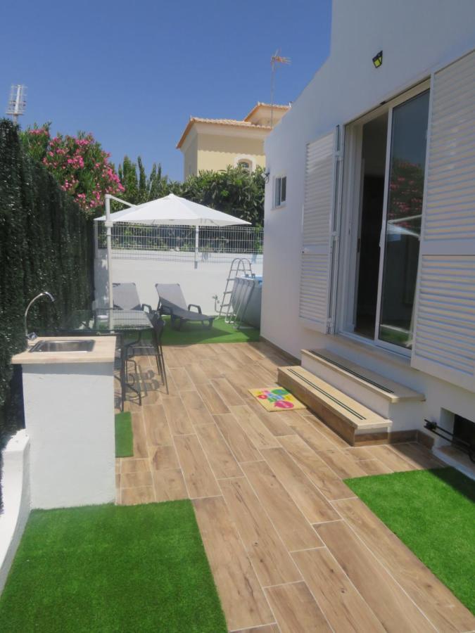 Villa Moradia Geminada V2- Piscina Privada Quarteira Esterno foto
